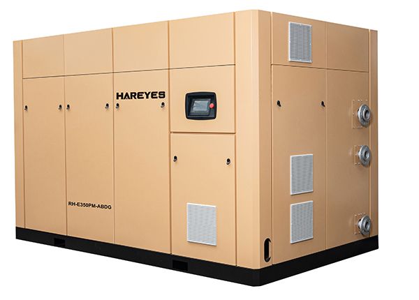 Vertical Two Stage Permanent Magnet VSD Screw Compressor