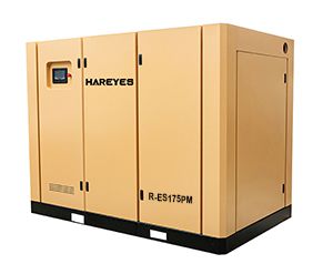 Horizontal Two Stage Permanent Magnet VSD Screw Compressor