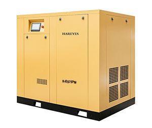 Horizontal Two Stage Permanent Magnet VSD Screw Compressor