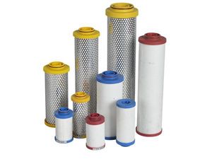 Compressed air filter elements