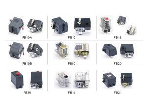 Air compressor pressure switch